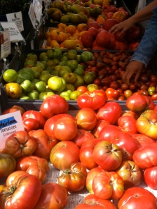 Tomatoes at the Farmer's Market